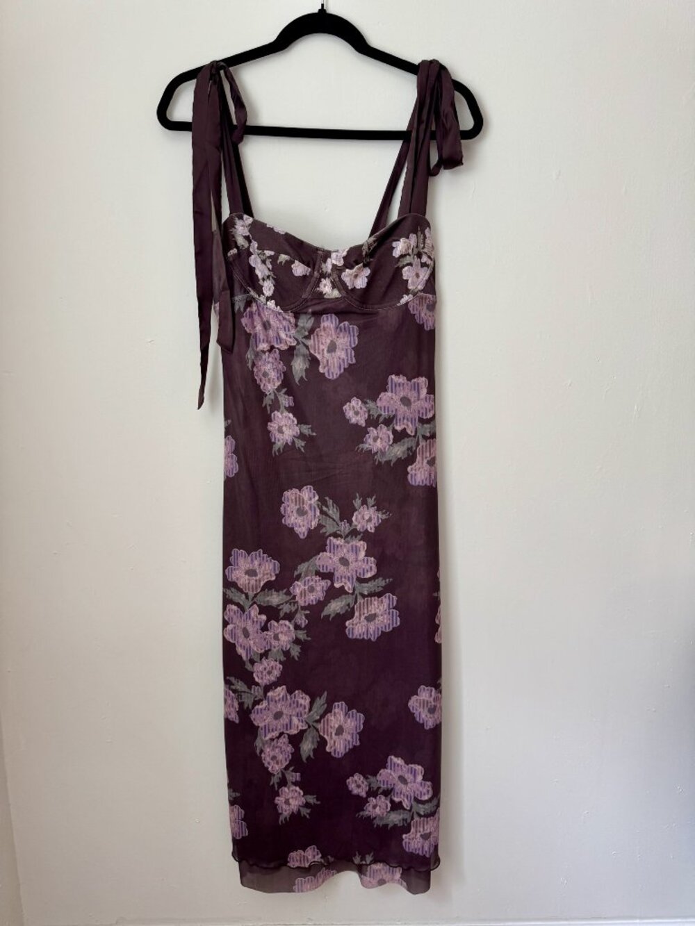 NWT! FREE PEOPLE INTIMATELY Printed Got Glam Slip Dress NWT! - Picture 4 of 6